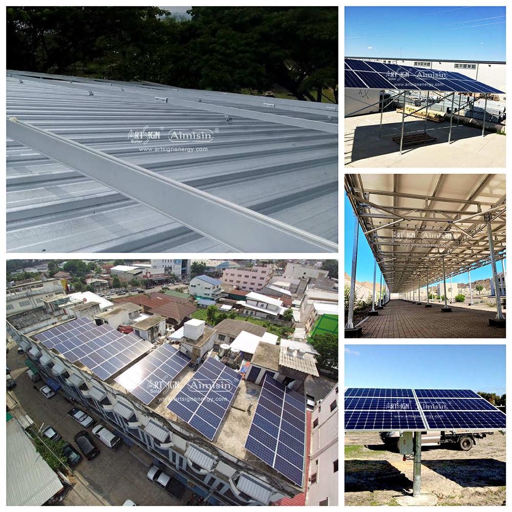 solar panel roof mounting systems