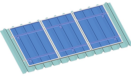 سقف نظام تركيب الطاقة الشمسية