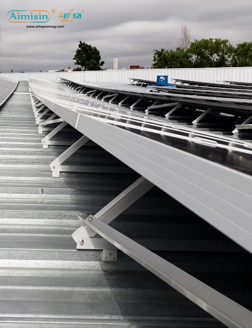 سقف نظام تركيب الطاقة الشمسية