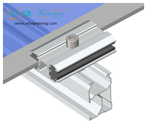 ART SIGN thin film solar clamp AS-TFMC