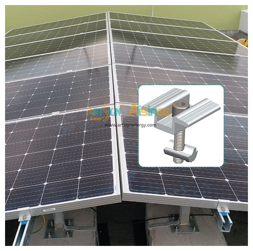 ART SIGN solar panel mid clamps AS-A-MC01 case study