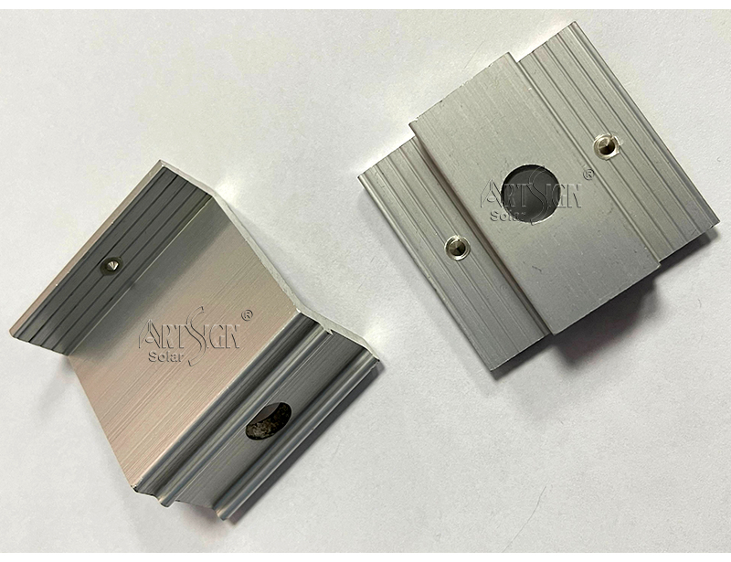 module clamps with grounding pins module clamps with grounding pins