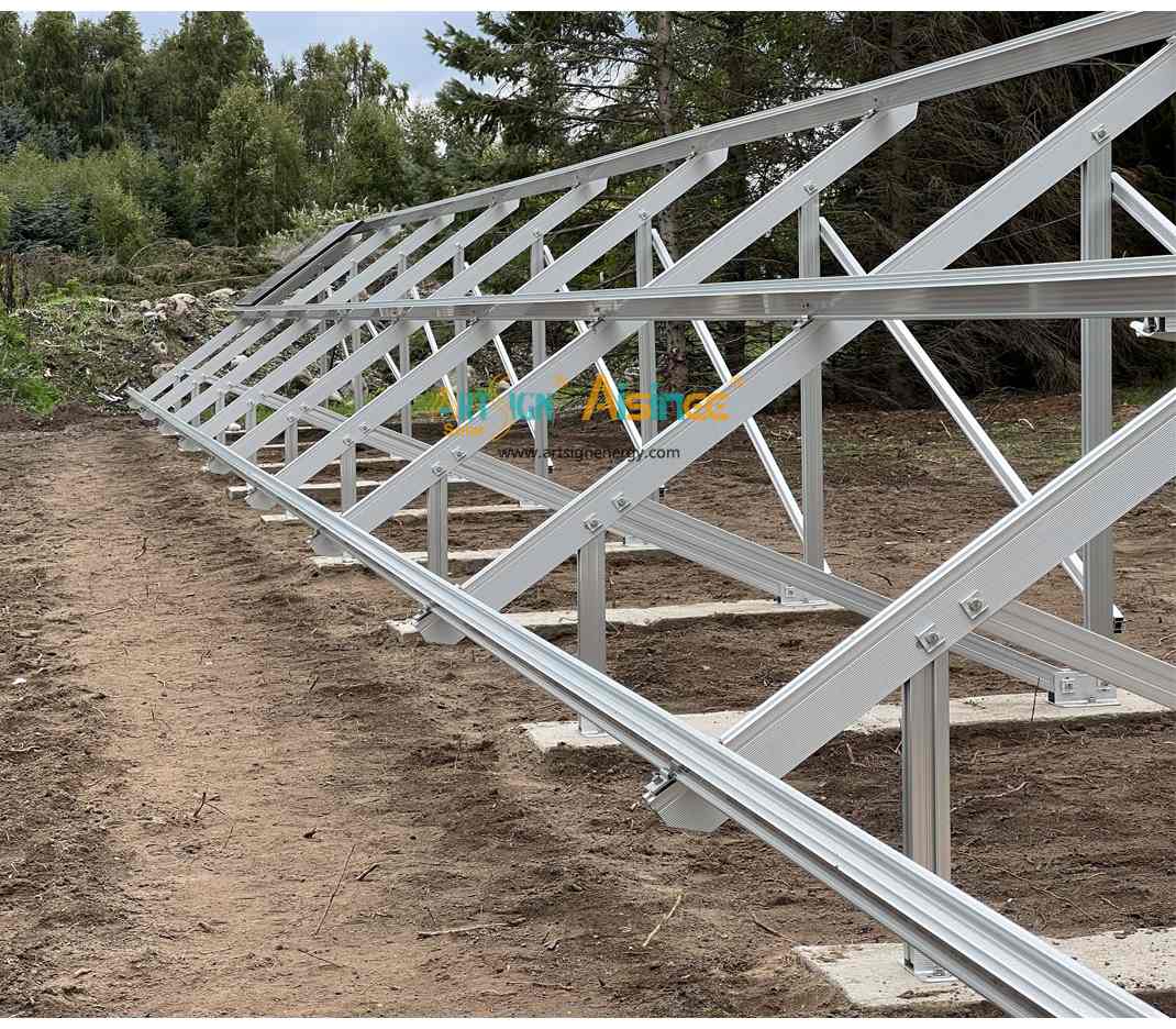 Flat Roof Triangle Kit Solar Mounting