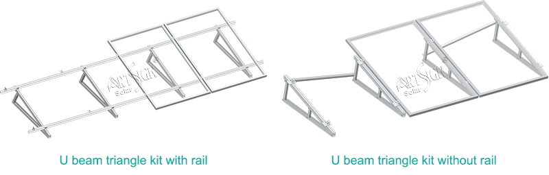 U beam triangle kit
