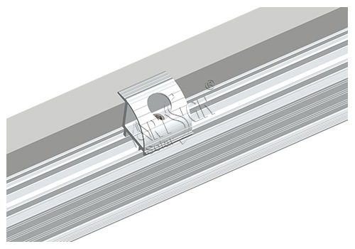 Solar panels railing
