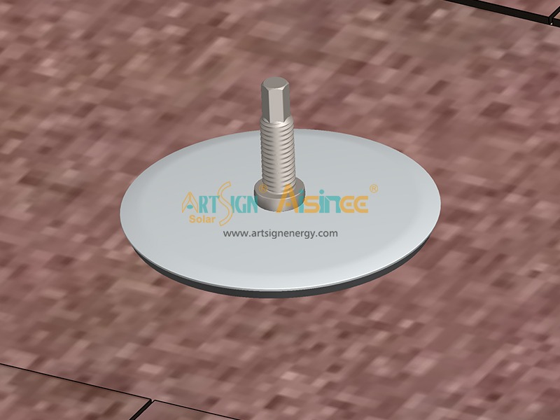 مسامير تعليق من الفولاذ المقاوم للصدأ لتركيب الألواح الشمسية | لافتة فنية