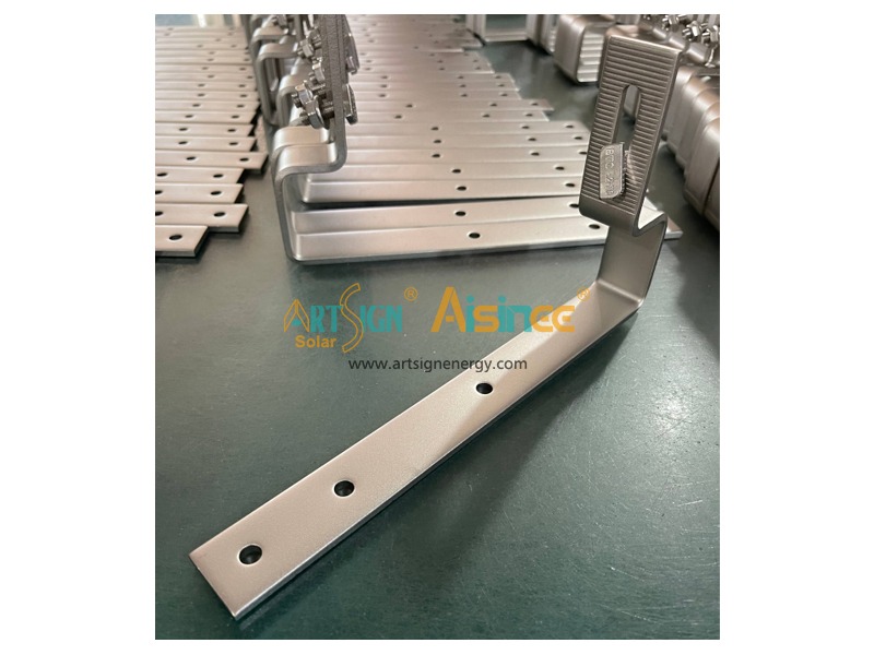 Al6005-T5 نظام تركيب الطاقة الشمسية تاجر جملة لأقواس الطاقة الشمسية لأسطح القرميد في الصين |Art Sign