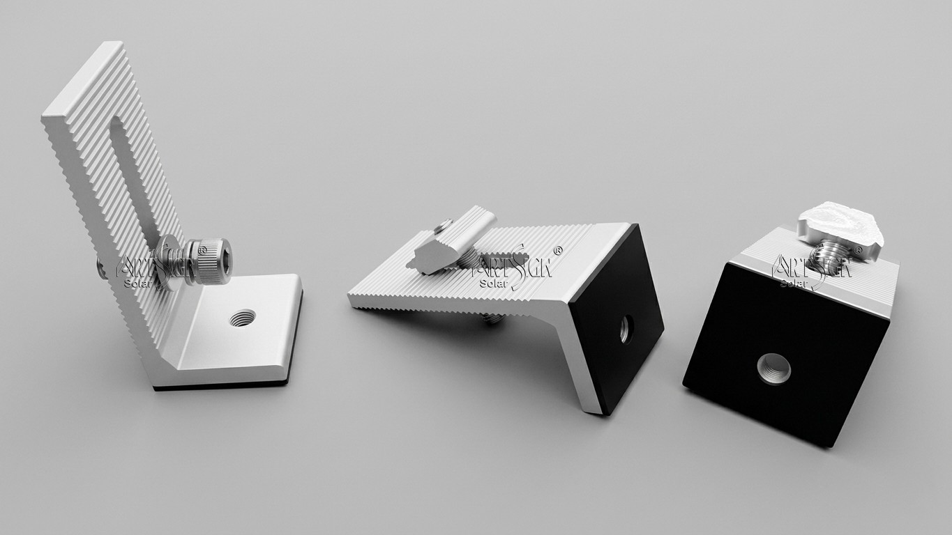 كيف نقوم بتجميع قواعد الطاقة الشمسية مسبقًا لتسريع عملية التركيب | لوحة فنية