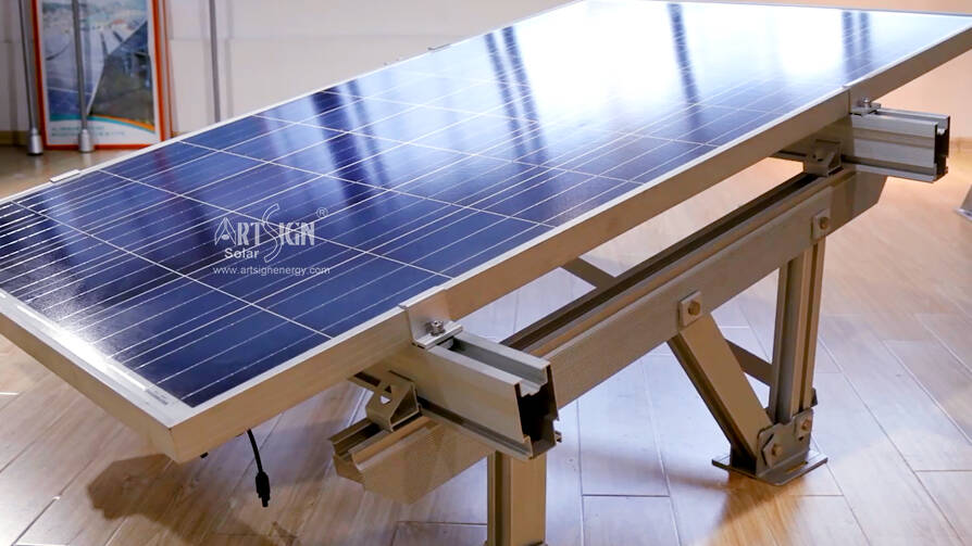 فن SIGN ™ دليل تركيب نظام الألواح الشمسية المثبتة على الأرض