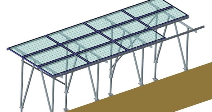 Artsign تصميم هيكل شمسي جديد
