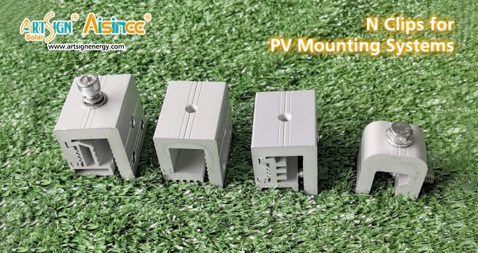 مشابك N لأنظمة تركيب الألواح الكهروضوئية | آرت ساين
