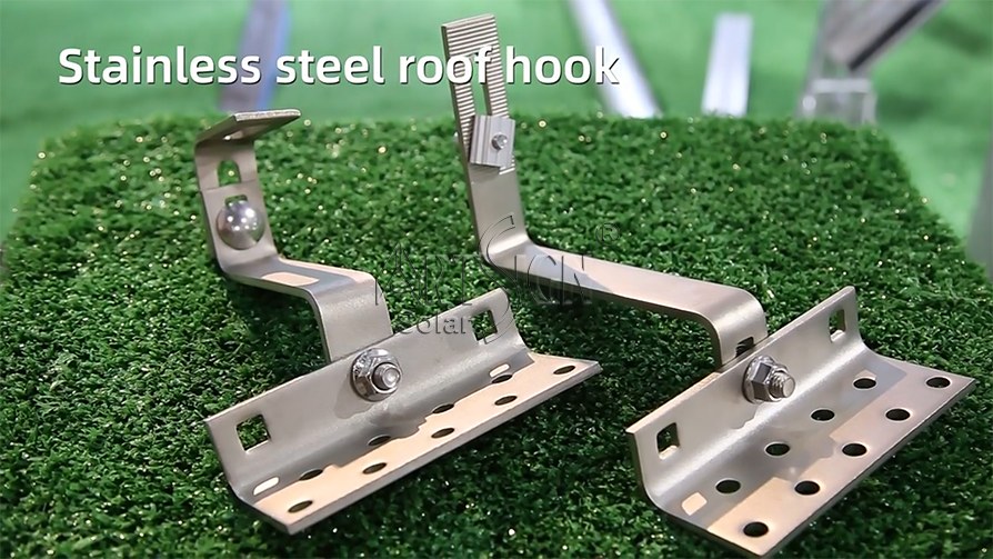 نظام تركيب خطاف السقف الشمسي